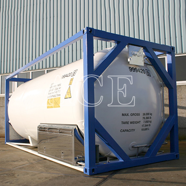 20ft Cryogenic Liquid ISO T75 Tank Container for CO2