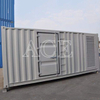 Noise Reduction Insulated and Shutter Ventilated 20ft Generator Container