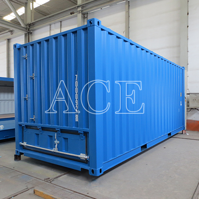 Top Loading and Front Unloading 20ft Bulk Cargo Container
