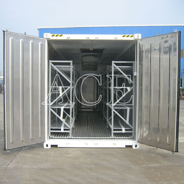 2 Room Dual Temperature Freezer and Chiller 20ft Reefer Container for Sale
