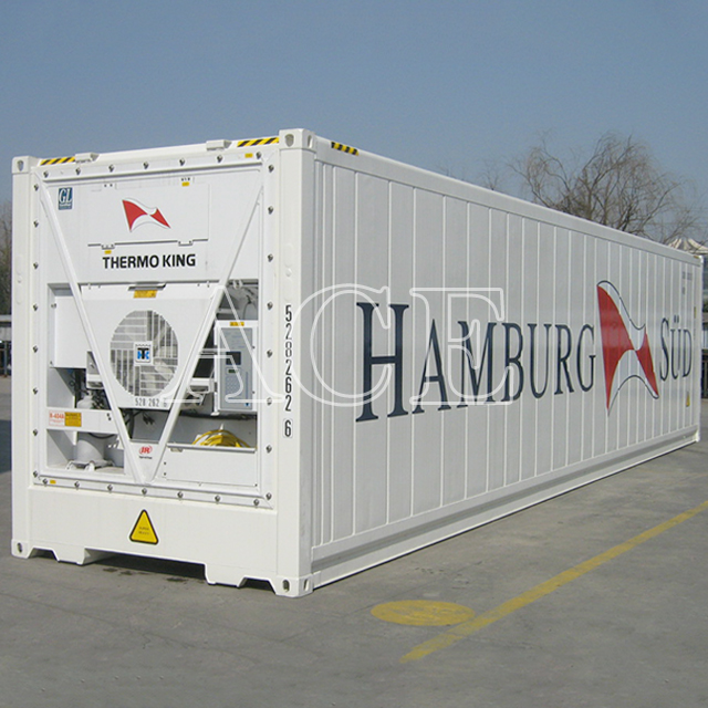 Thermo King Brand 40ft High Cube Reefer Container for Fresh Food Storage