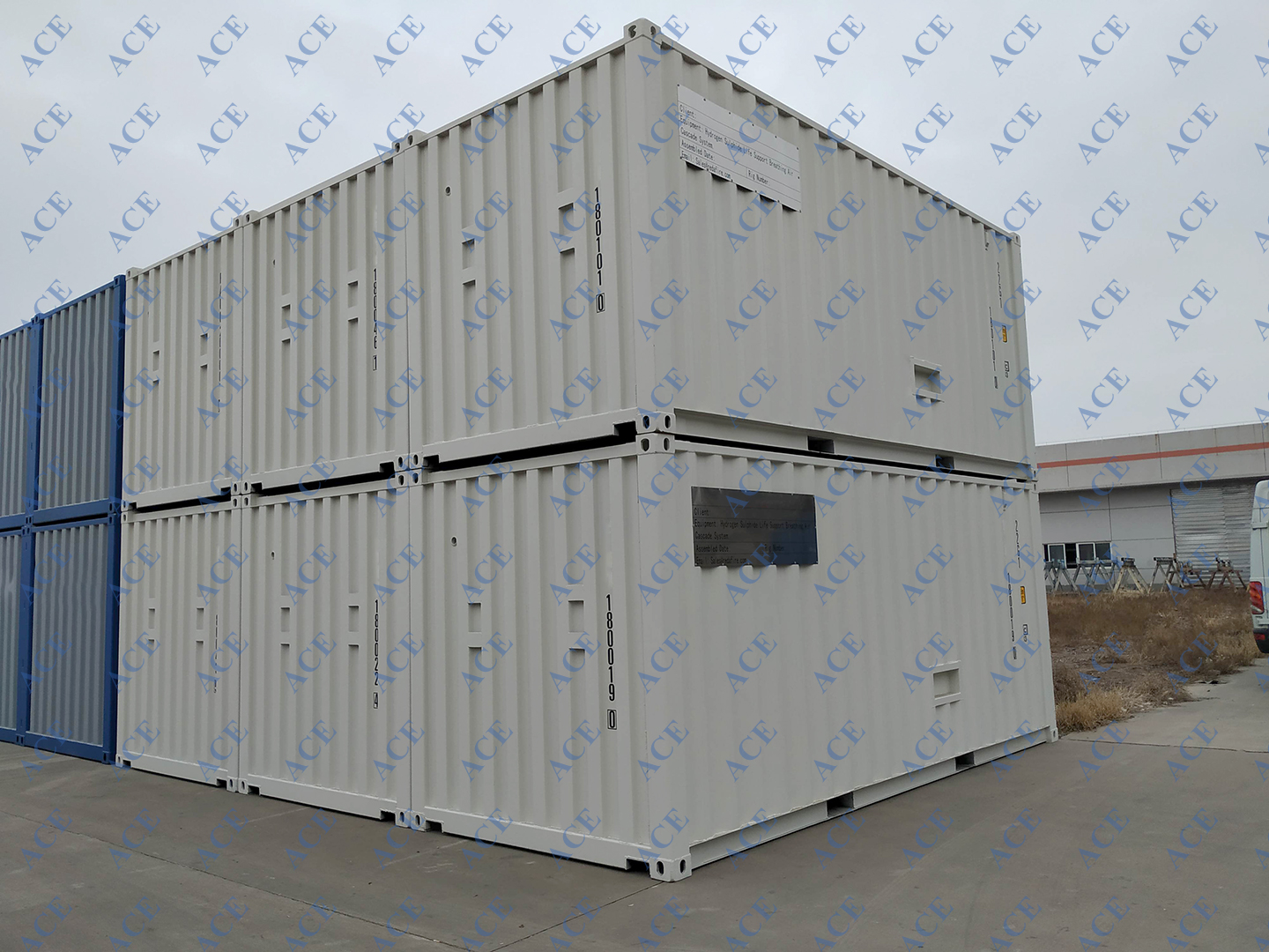 6pcs 20ft Workshop Container for Kuwait