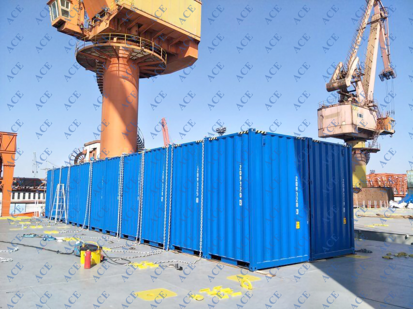 30pcs 6ft mini shipping container for Cameroun